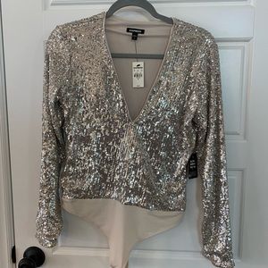 Sequin body suit